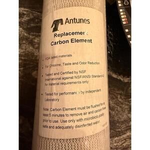 Brand New Antunes Carbon Element Replacement Filter Cartridge Cylinder 1001207
